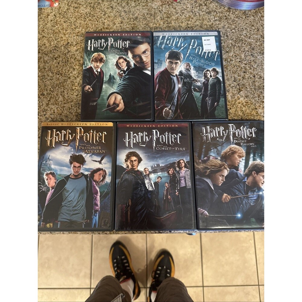 Harry Potter Movies Lot Of 5 | DVD | Like New Condition